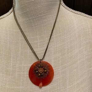 Necklace - Coldwater Creek genuine stone necklace.